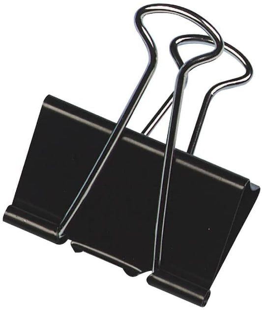 Q-Connect Foldback Clip 51mm Black (Pack of 10)