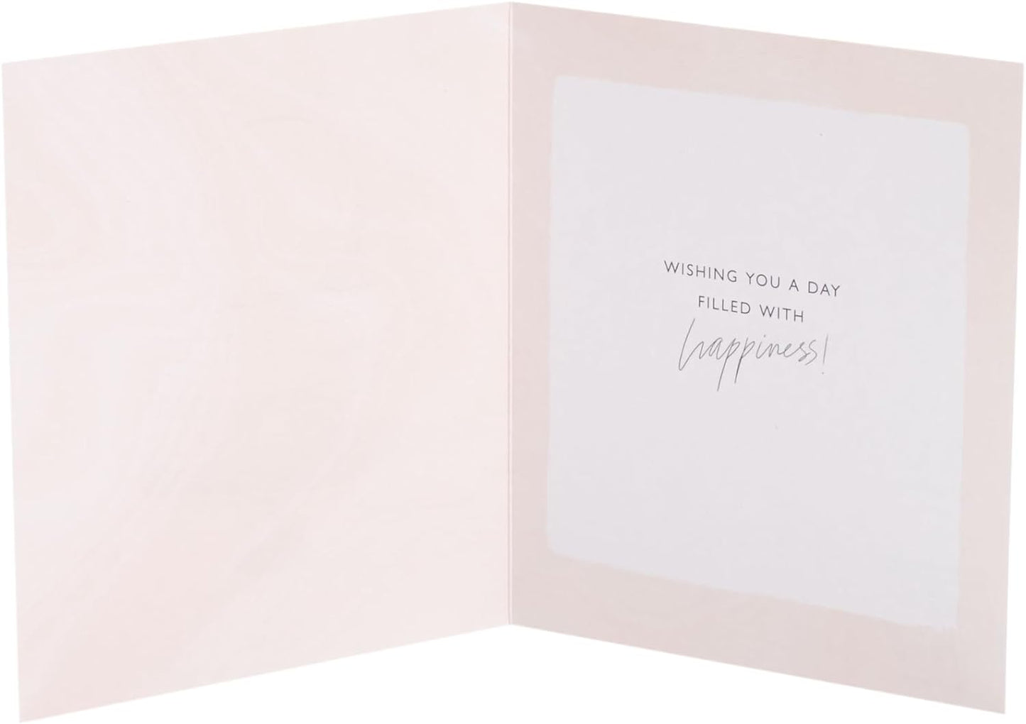 Gold Cake Design Birthday Card