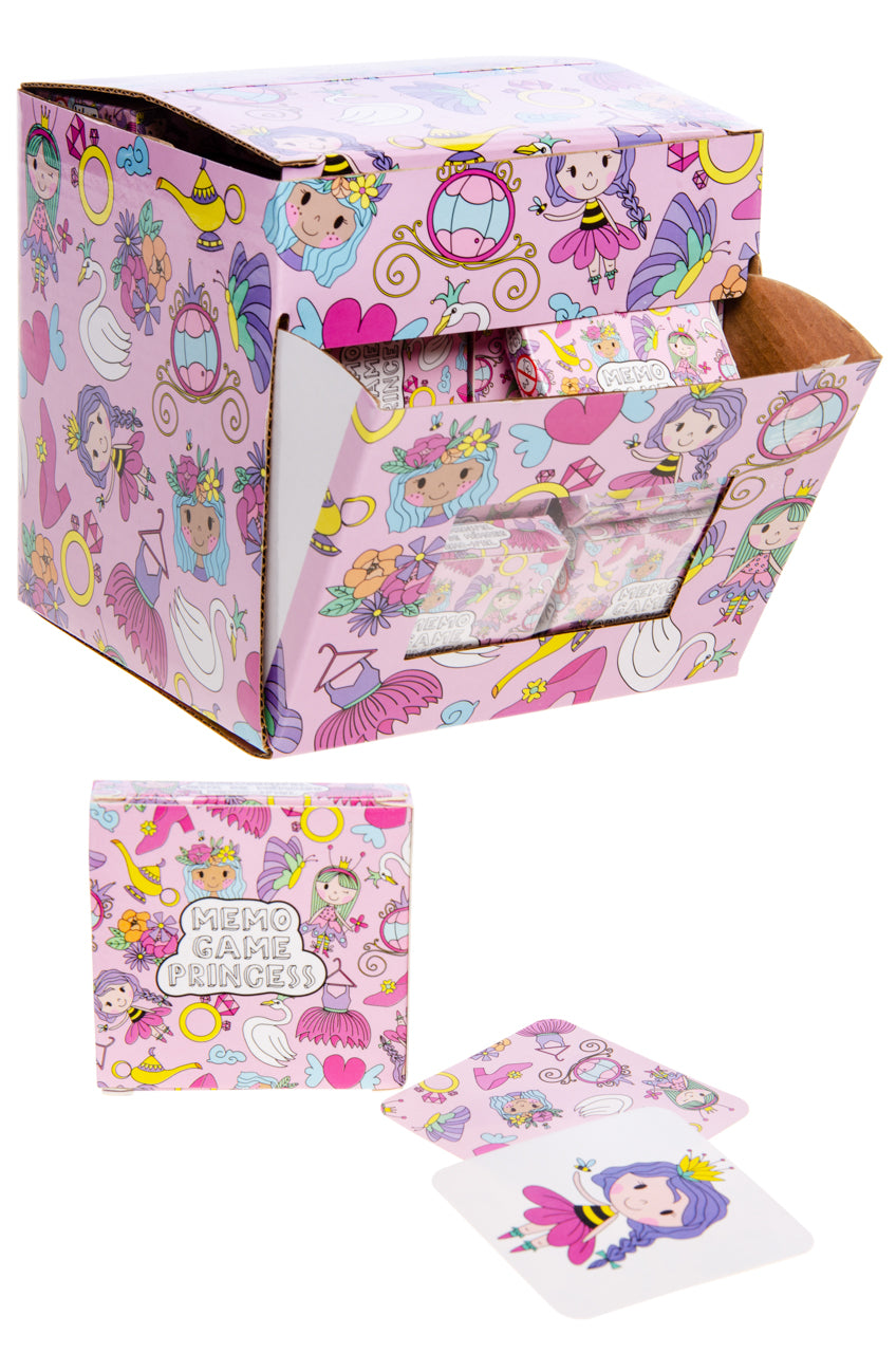 Box of 60 Princess Mini Memory Games 28 Cards
