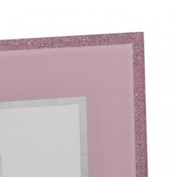 Pink Glass Photo Frame Grandma, gift