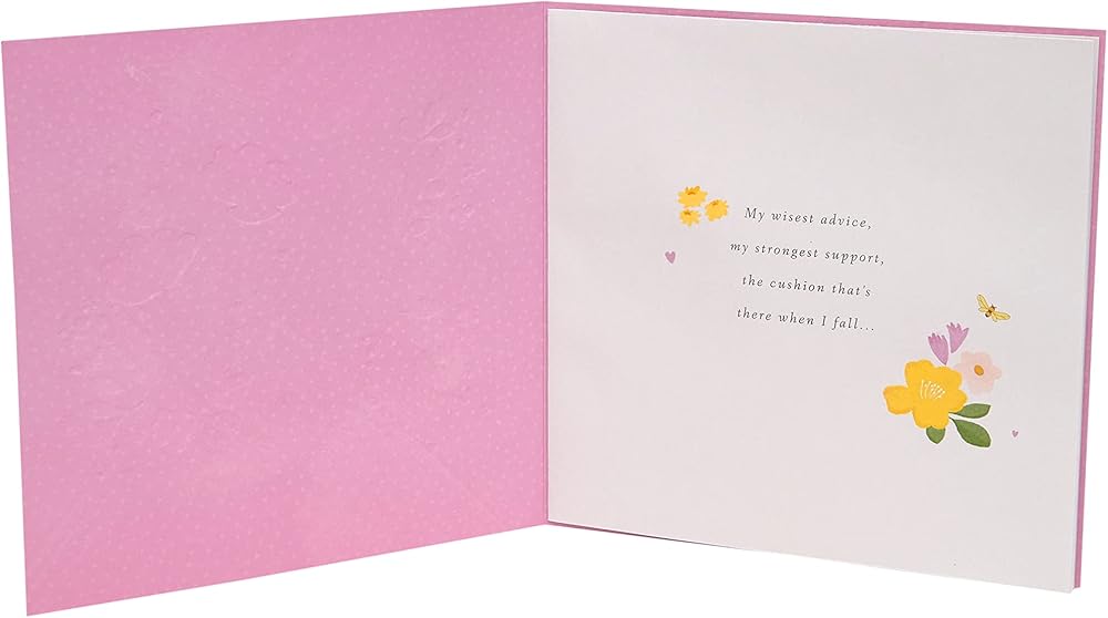 Bold Letter Design Mum Mother's Day Card