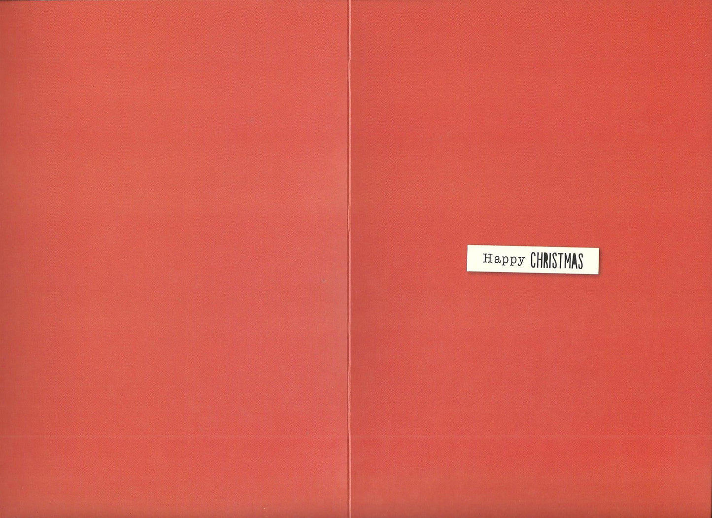 Violent Veg Dad Went Down The Pub Funny Christmas Card