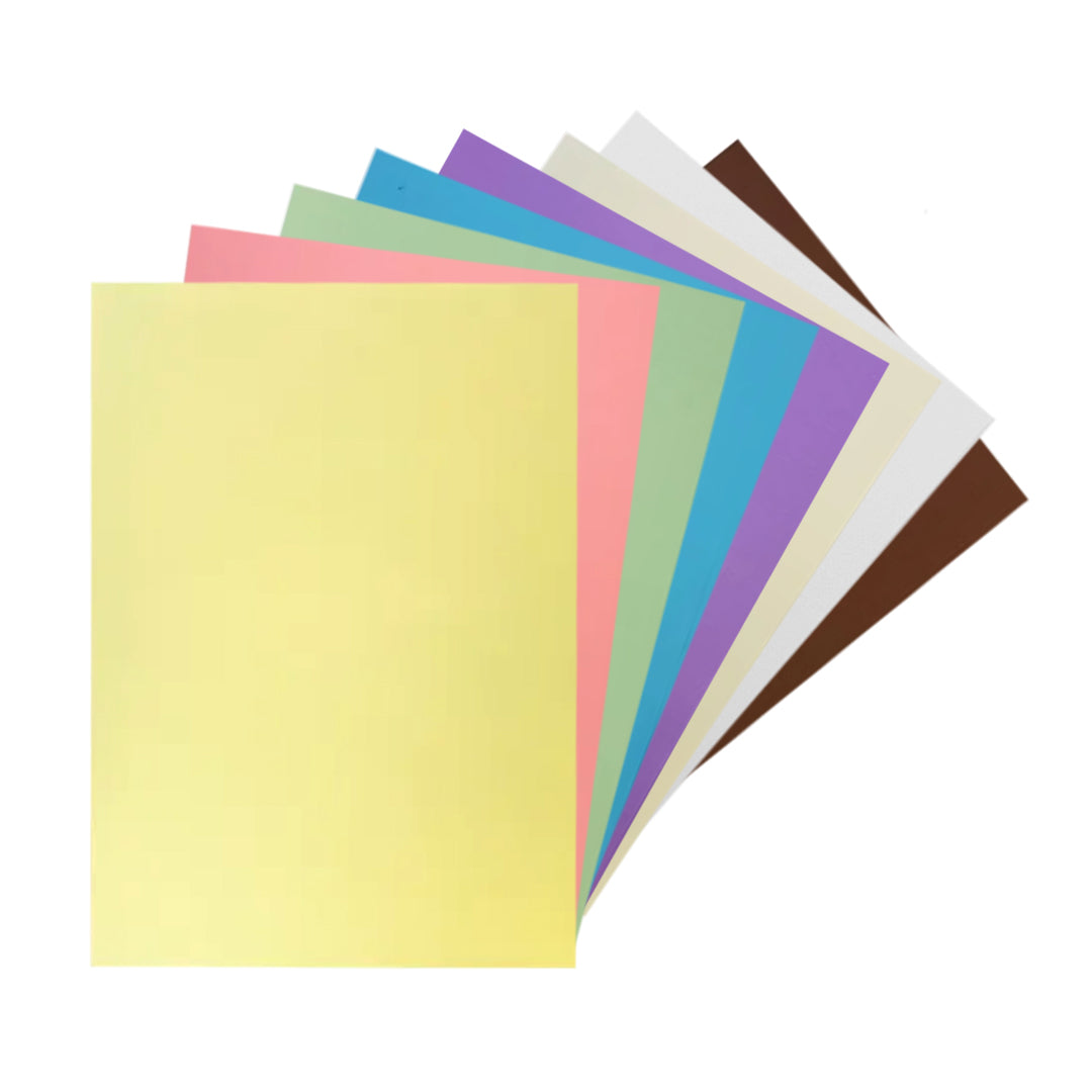 Pack of 400 A4 Assorted Easter Coloured 160gsm Craft Card Sheets – 8 Colours (50 each)