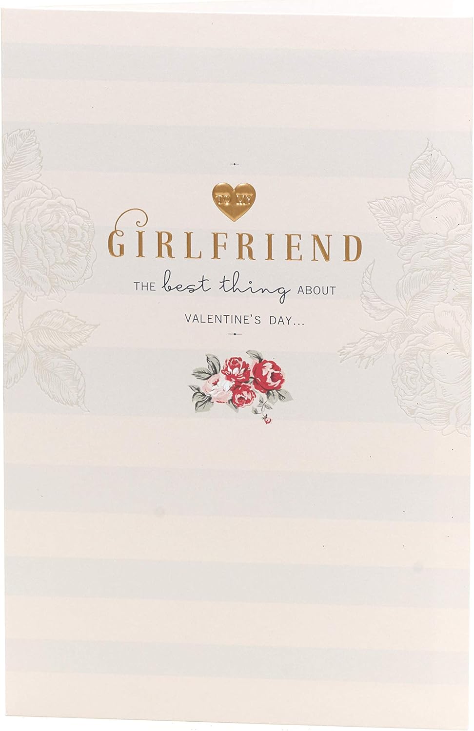 Girlfriend Best Thing Valentine's Day Greeting Card