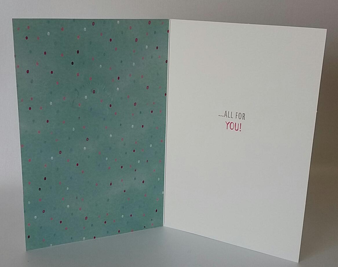 Cute Lots of Woof Miles of Smiles All Occasion Greeting Card 