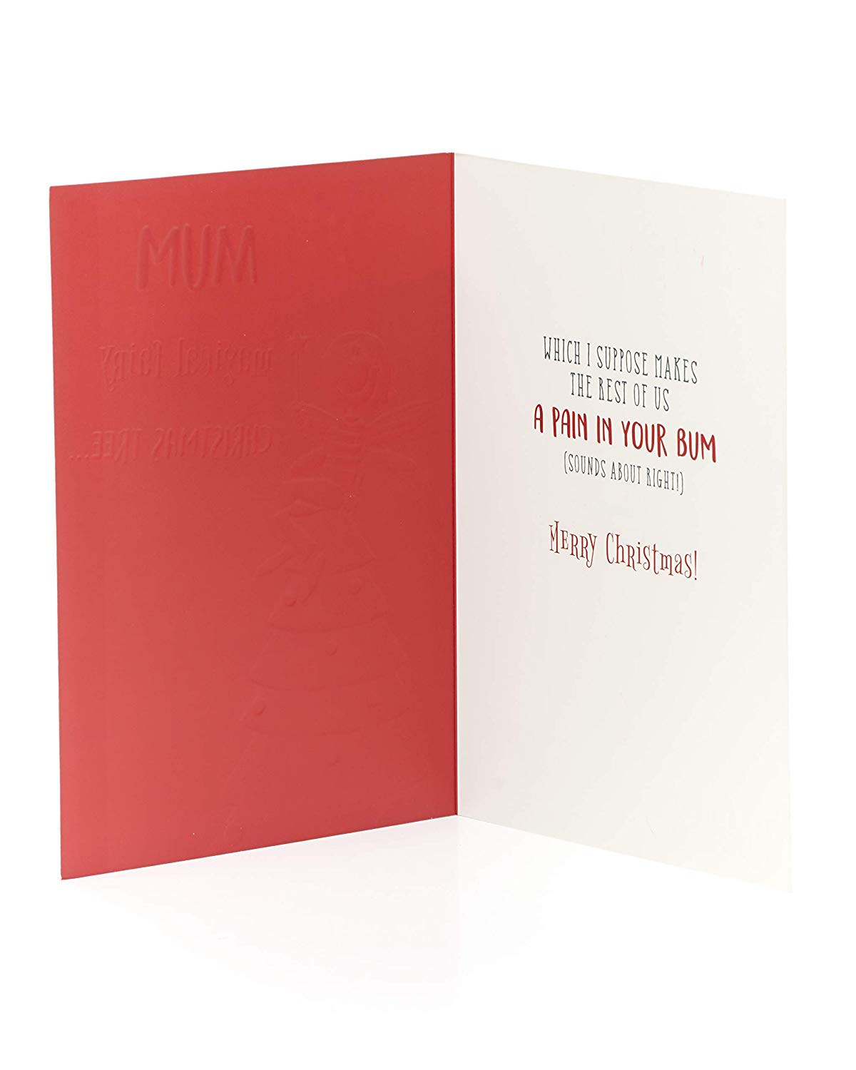 Funny Mum Christmas Card 