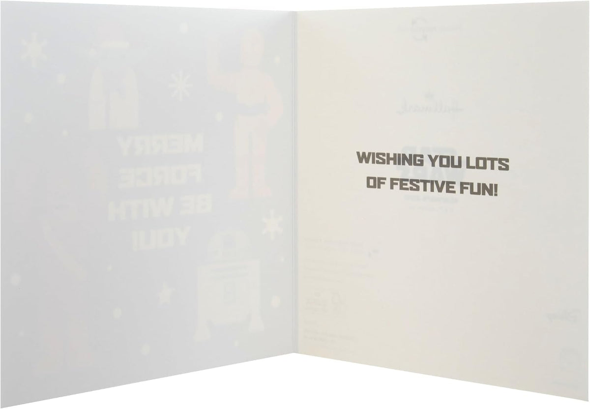 Star Wars in 2 Iconic Designs Pack of 10 Christmas Cards