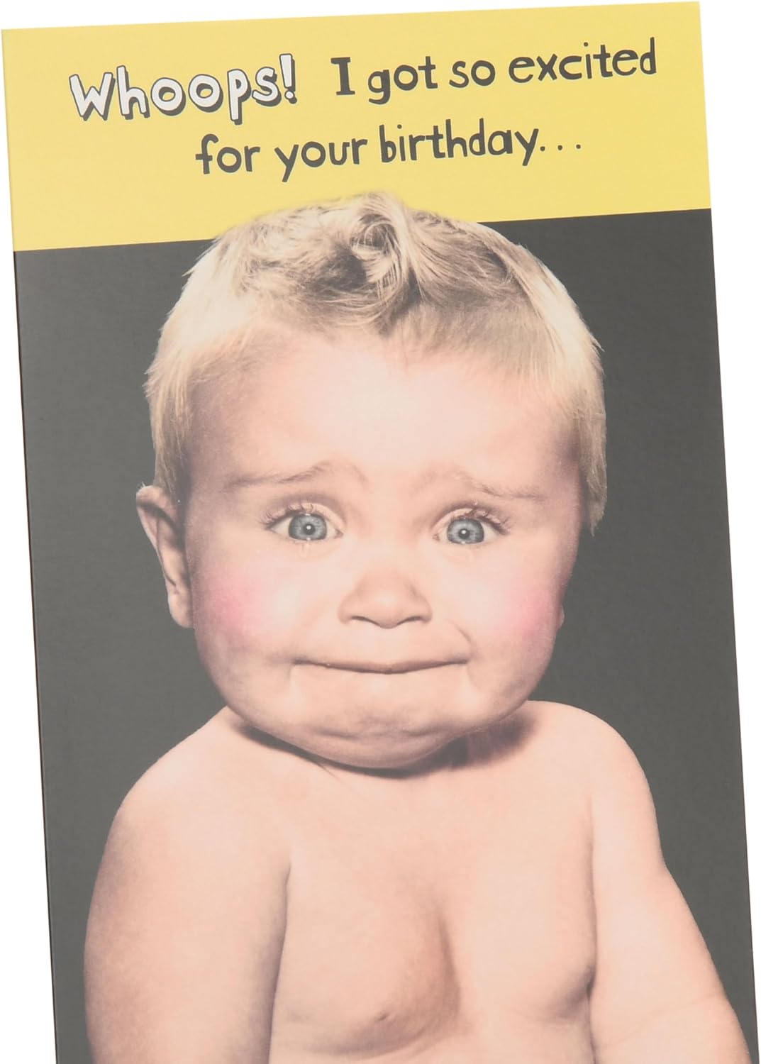 Funny Baby Design Birthday Card