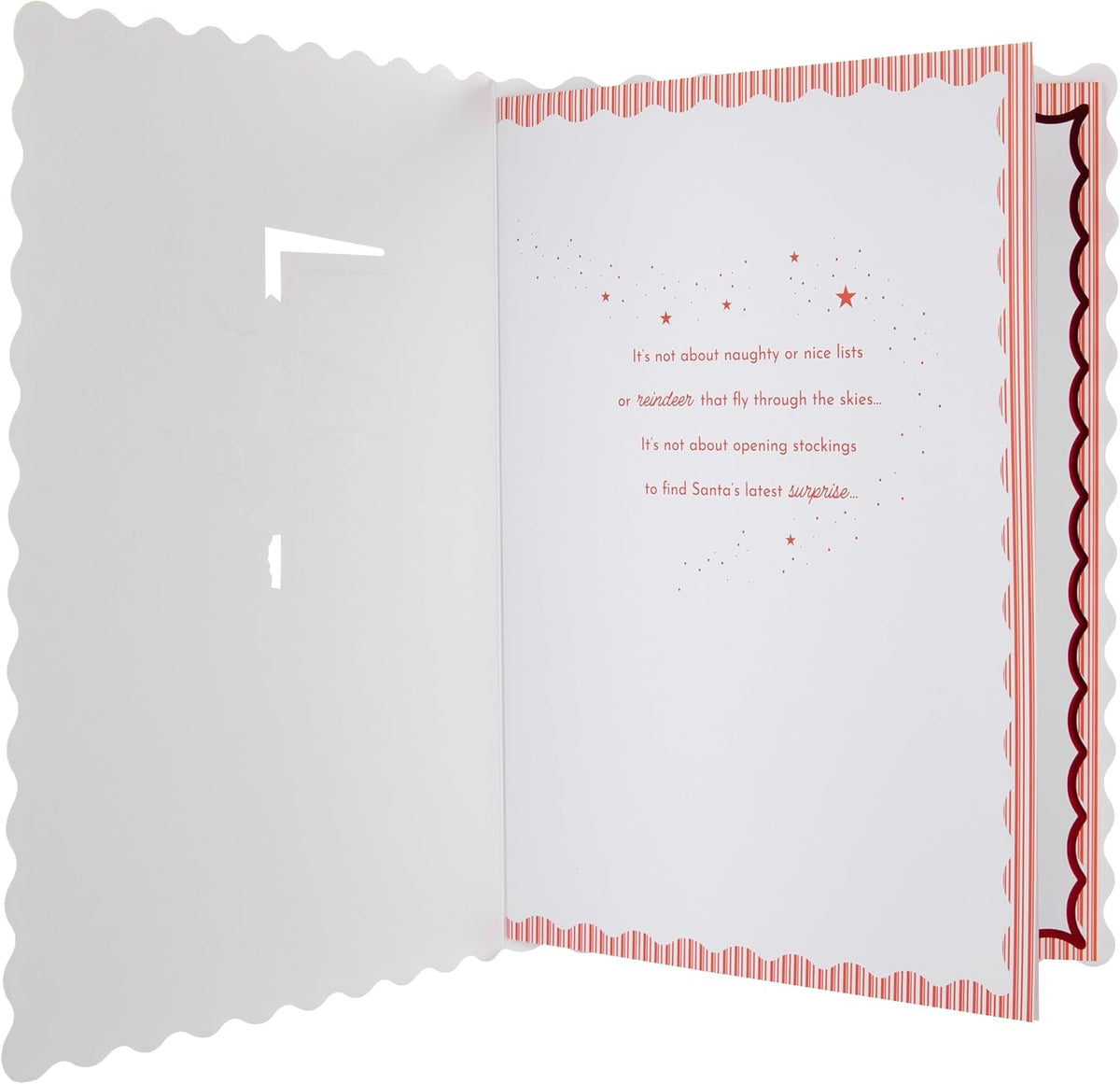 Traditional Santa Design Son Christmas Card