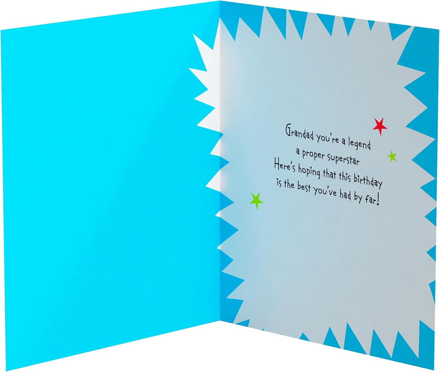 Relaxing Character Grandad Birthday Card