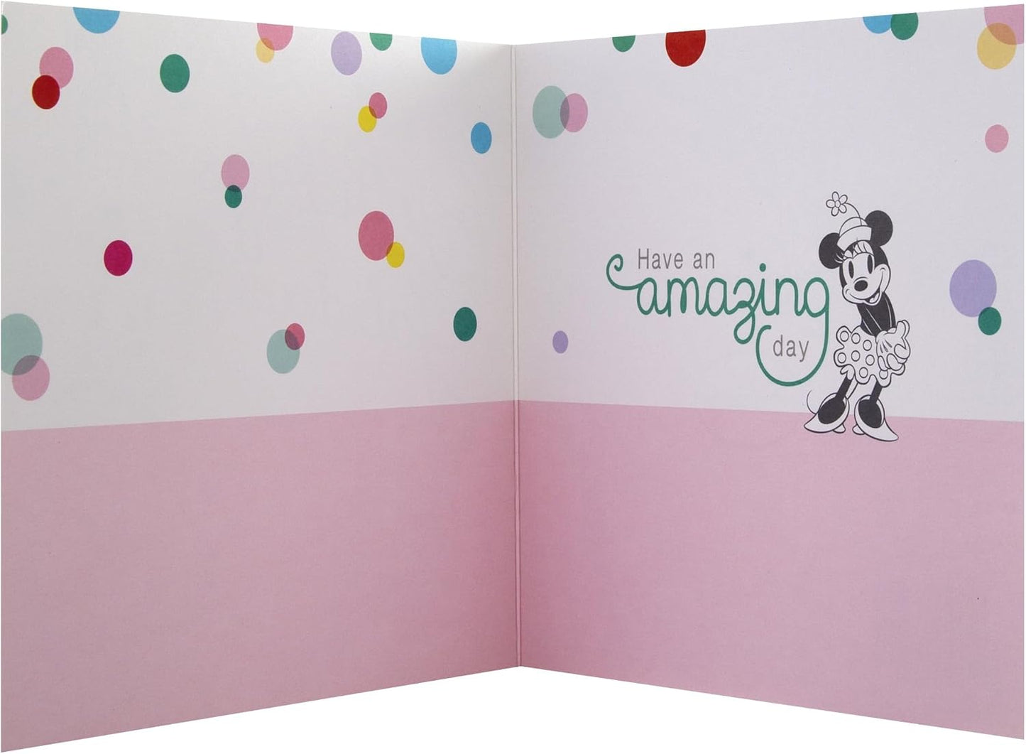 Disney Minnie Mouse 'Fabulous' Birthday Card