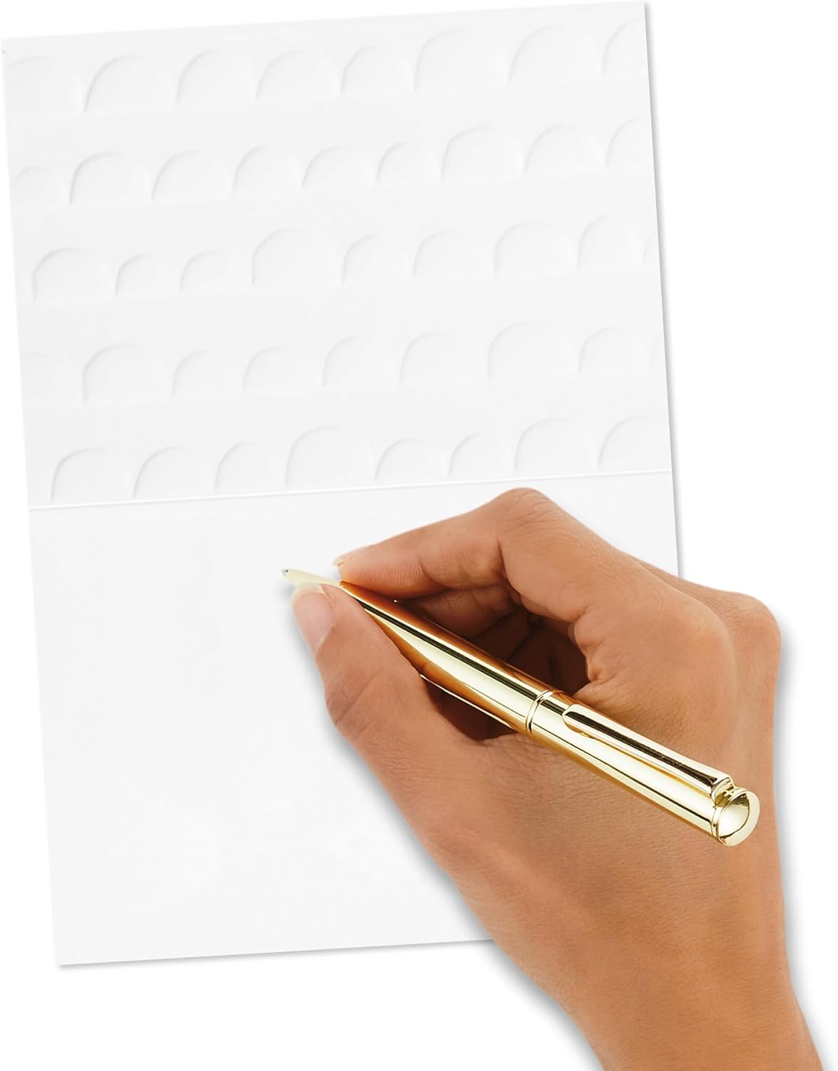 Pack of 50 in 2 Embossed Pastel Designs Multipack Thank You Cards with White Envelopes