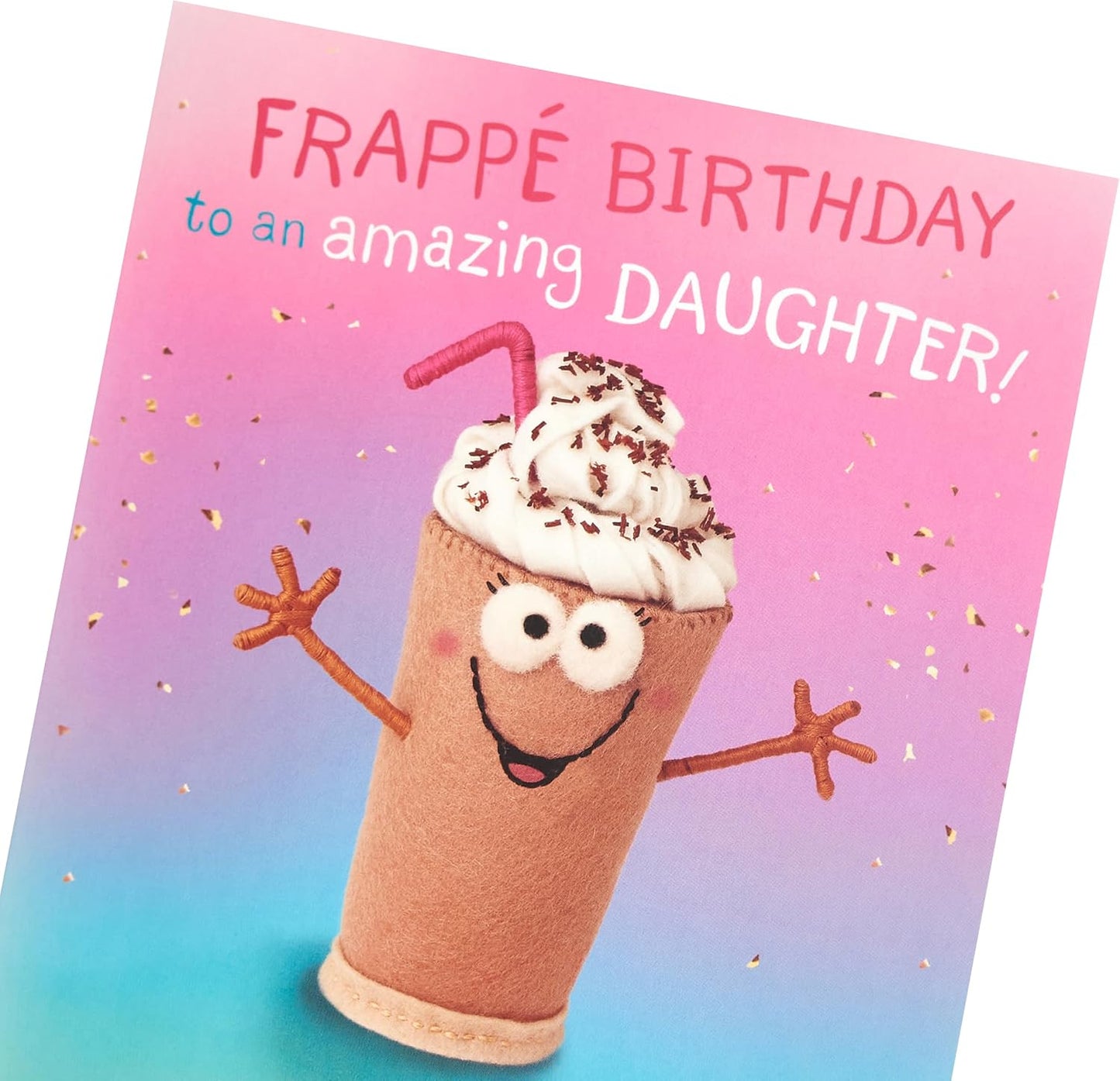 Shake Design Daughter Birthday Card