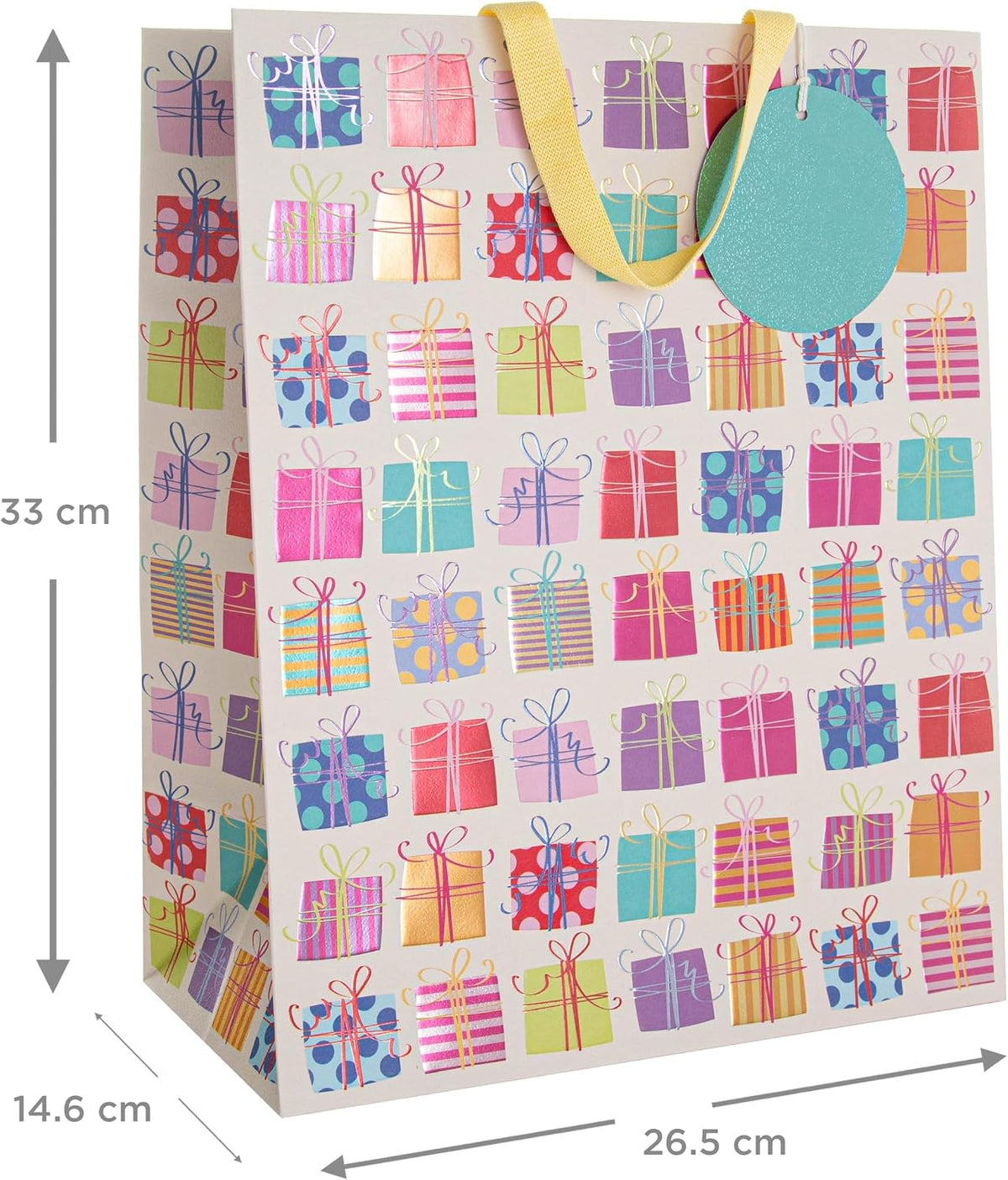 Wendy Jones Blackett Pack of 3 Luxury Large Gift Bags Birthday, Christmas
