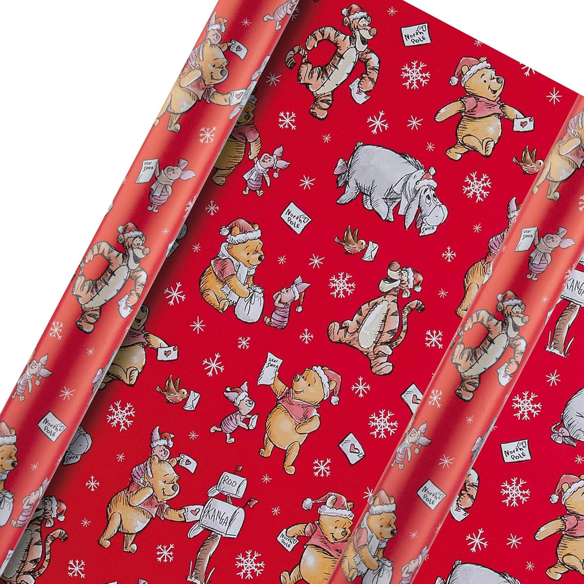 Disney Winnie The Pooh Multipack 12m 3 x 4M Rolls Christmas Wrapping Paper