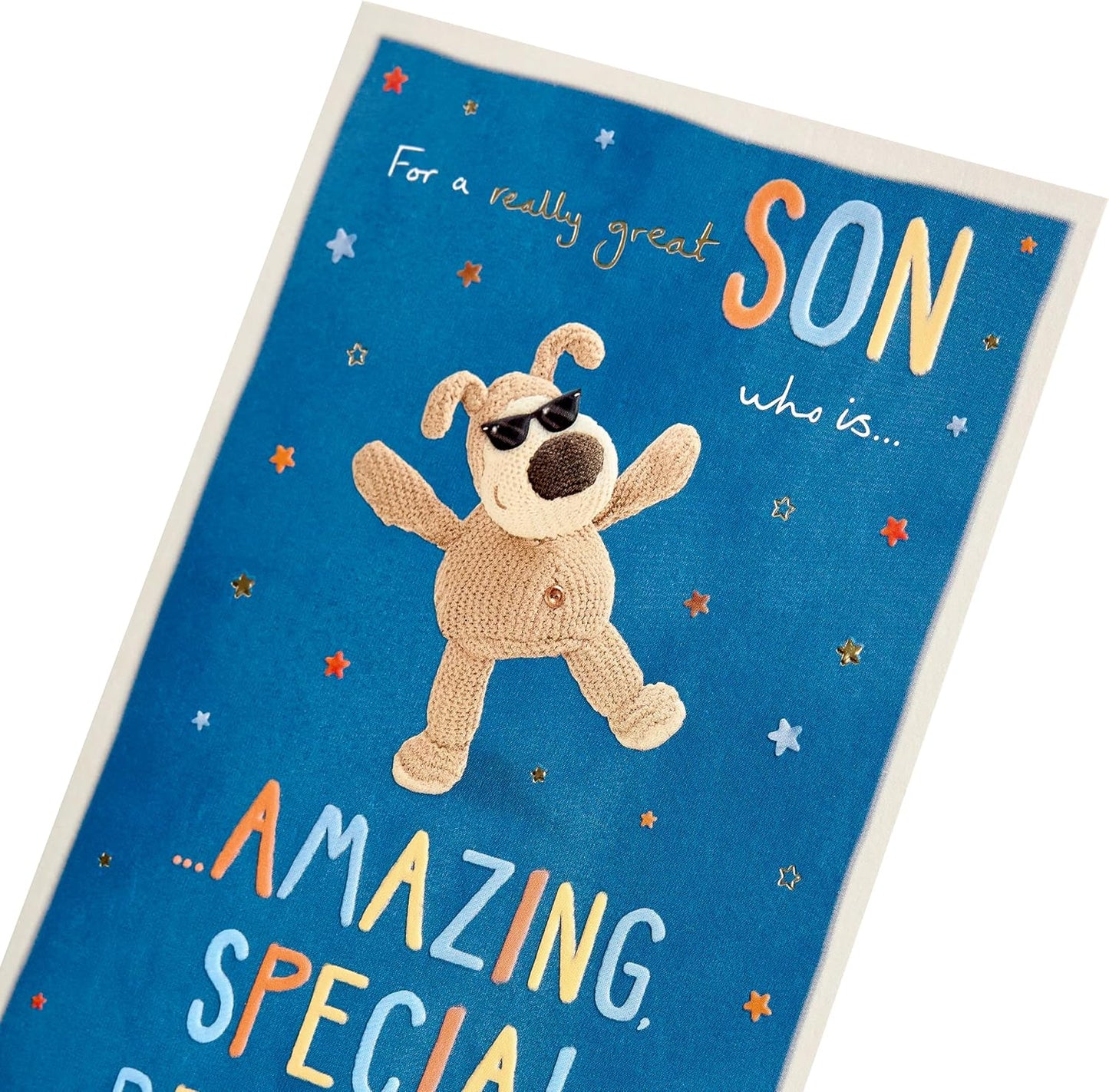 Boofle Dancing Son Birthday Card