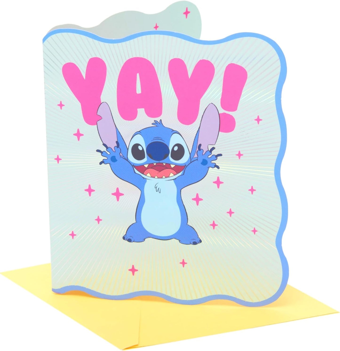 Disney Lilo & Stitch Yay! Design Birthday Card