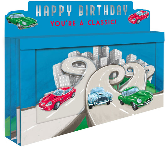 Cars Design Pop-Up Birthday Card