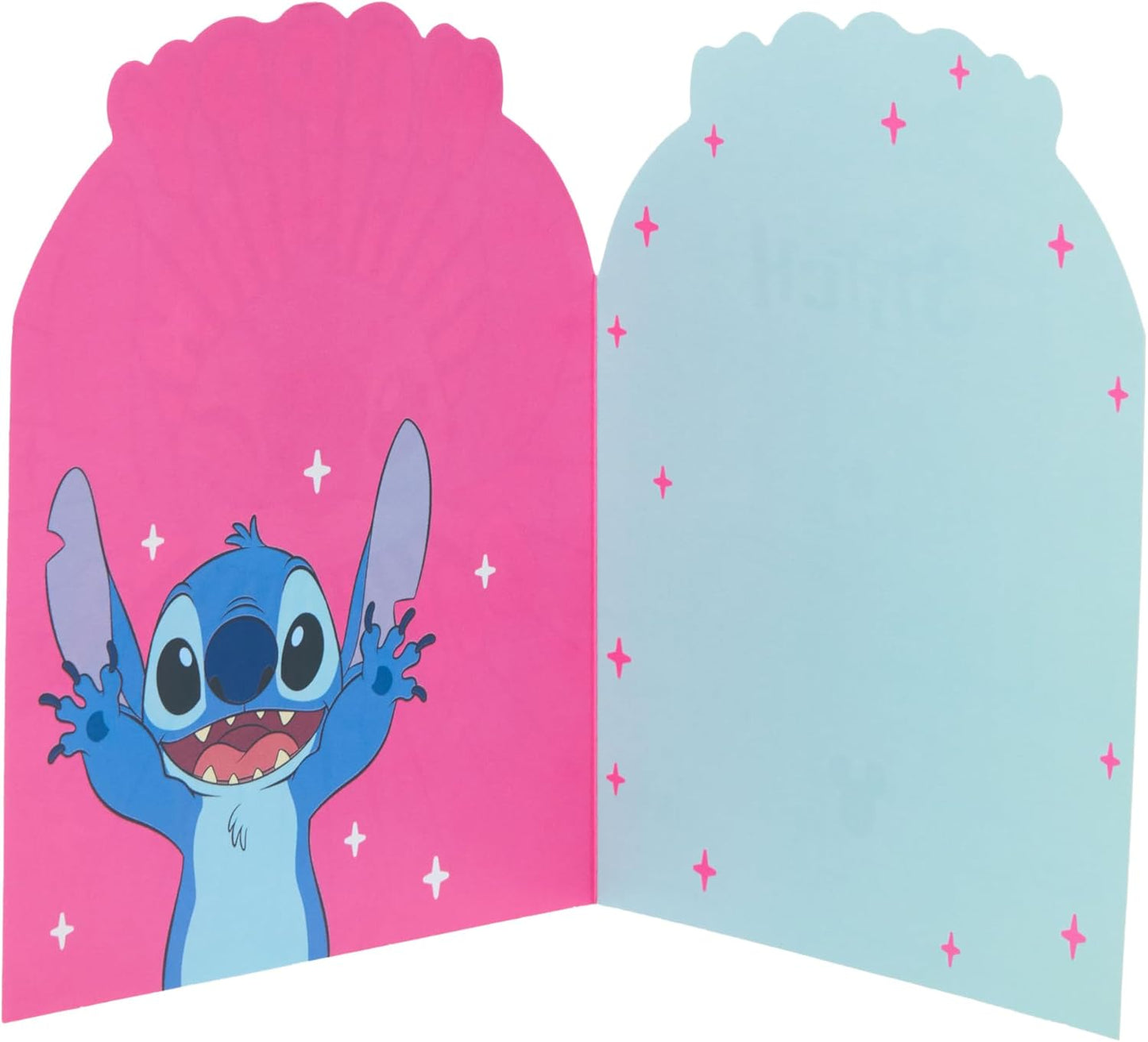 Disney Lilo & Stitch's Face Design Birthday Card