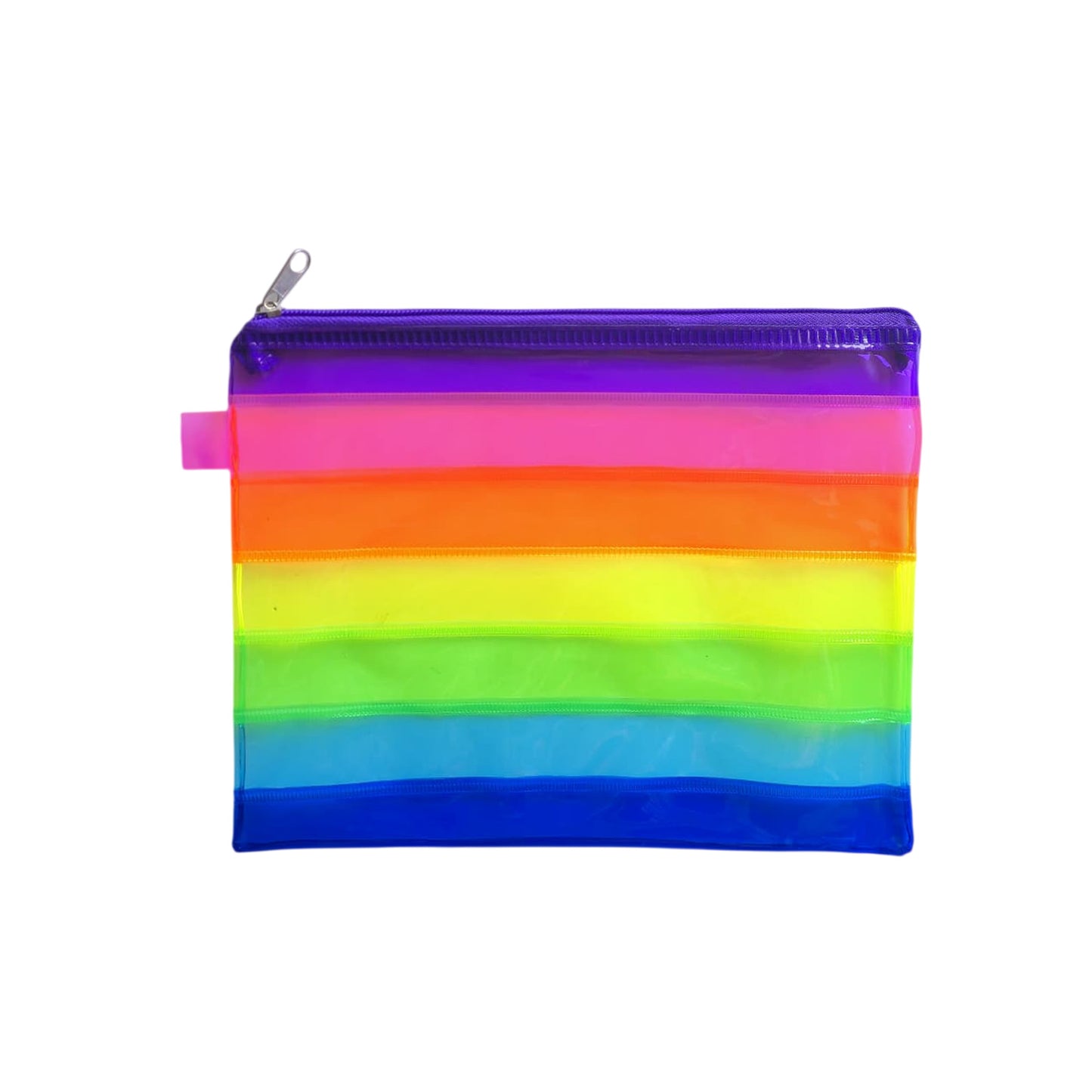 A5 Rainbow Coloured Rainbow Pencil Case