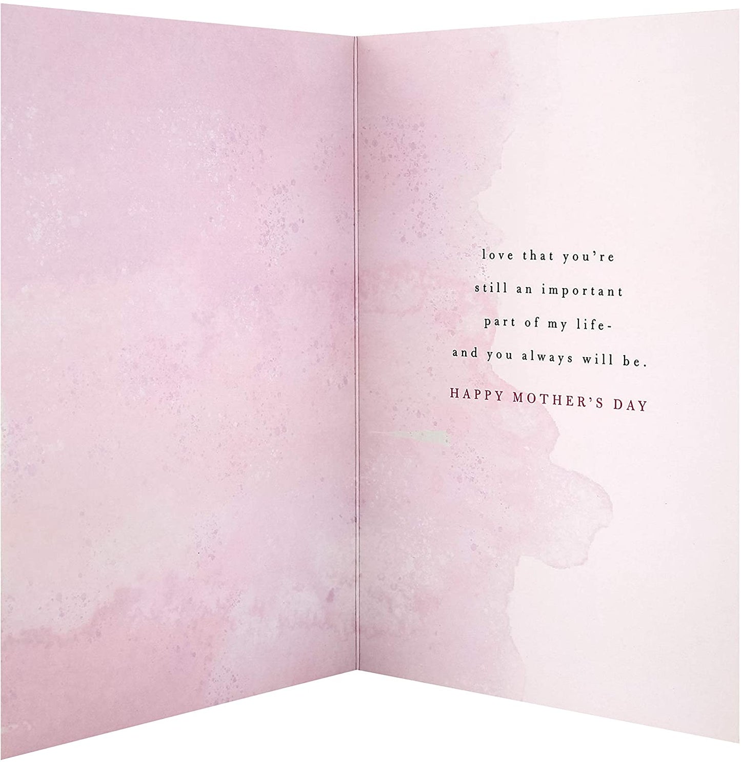 For Grandma Contemporary Rose Gold Mother's Day Card