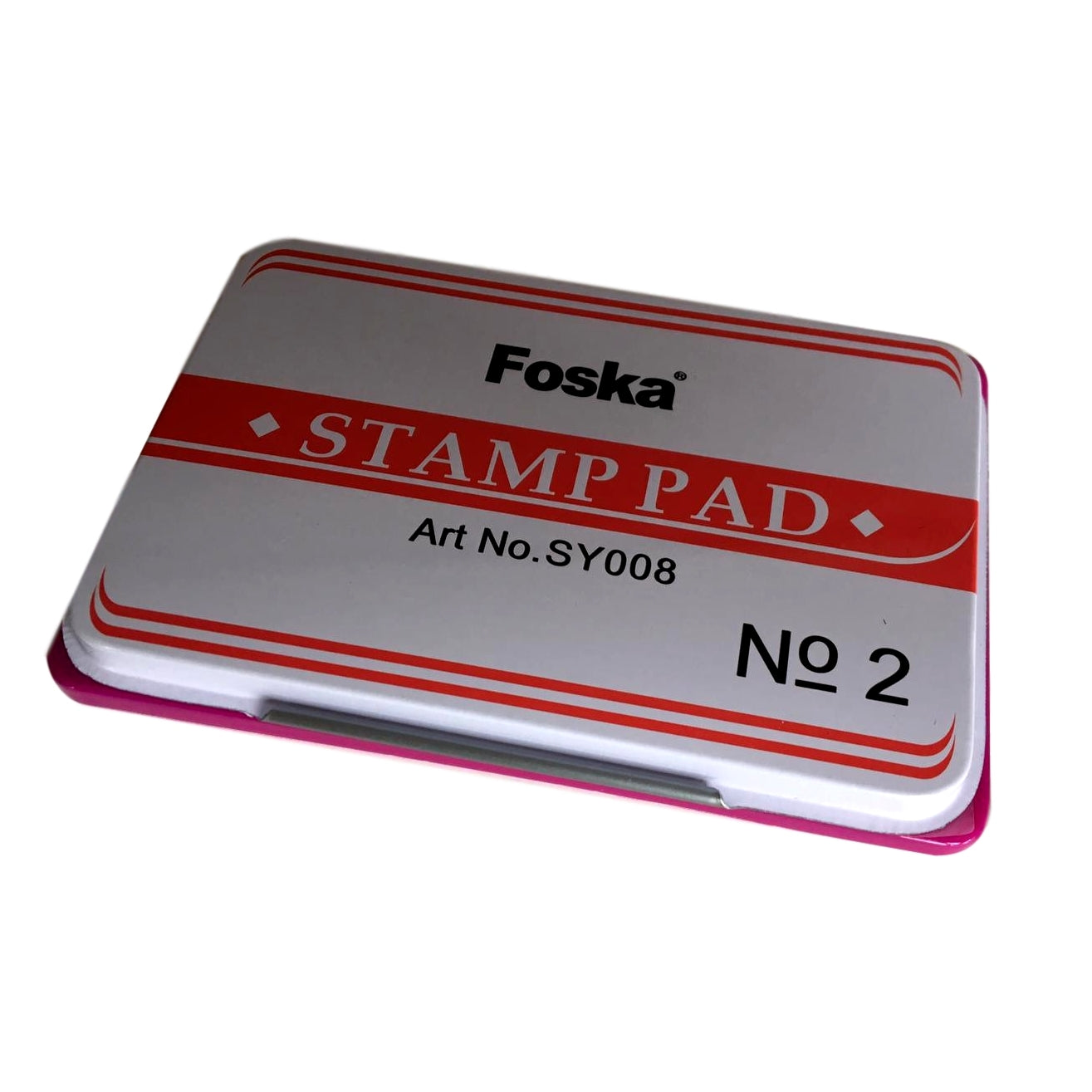 Black Ink Stamp Pad 122x48mm