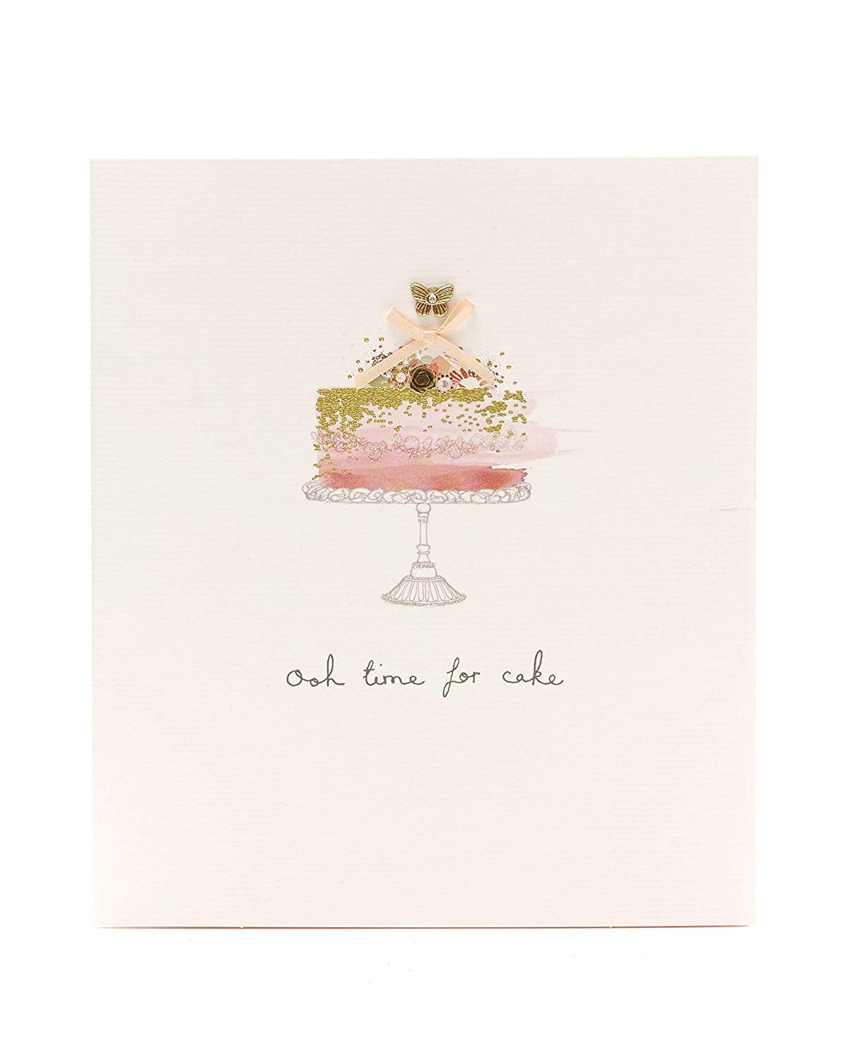 Handmade Beautiful Cake Design Birthday Card