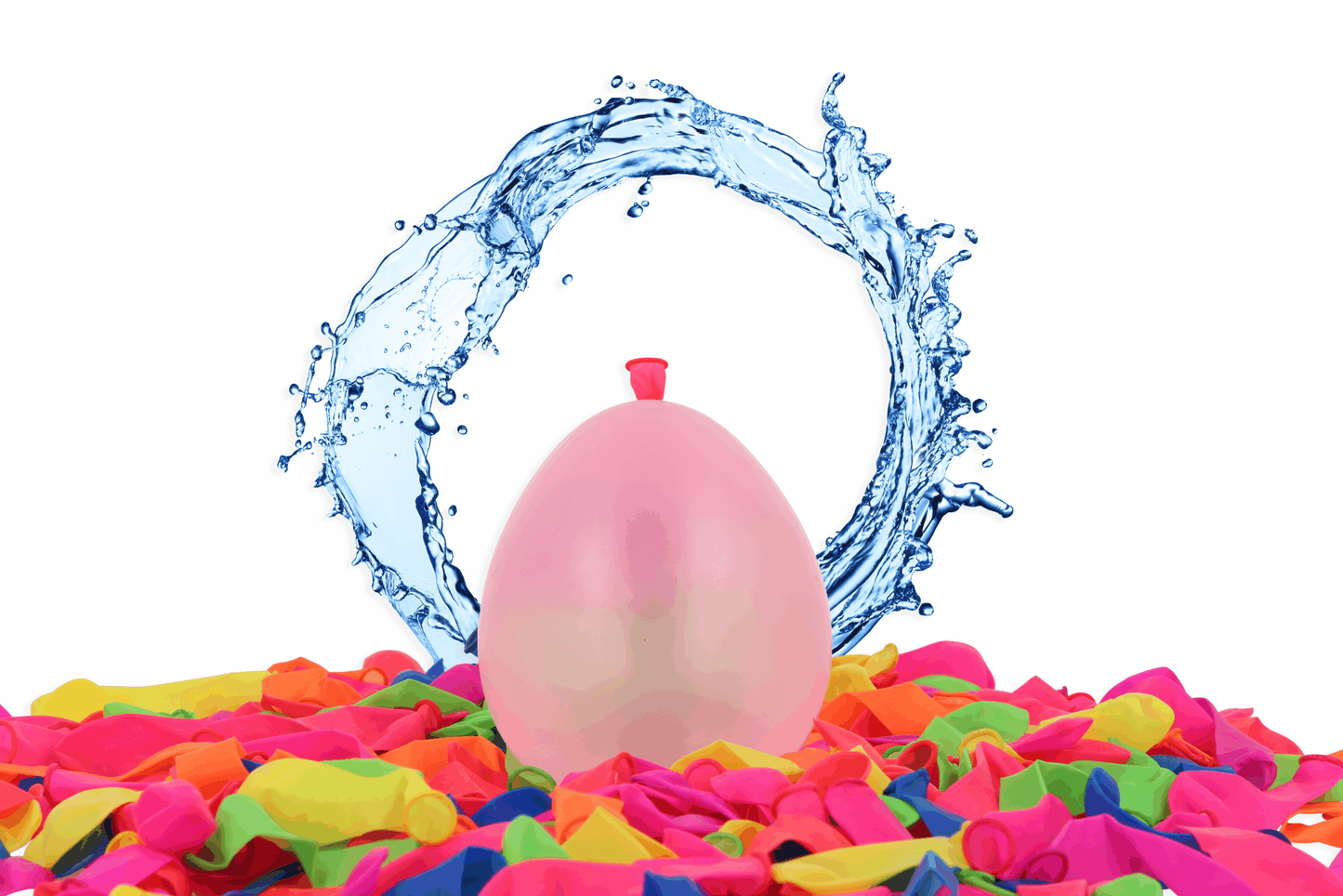 Box of 960 Water Bombs Balloons Assorted Neon Colours