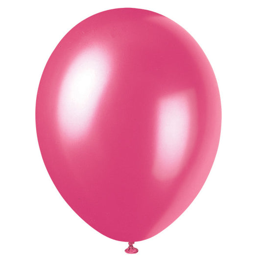 Pack of 8 Misty Rose 12" Premium Pearlized Balloons