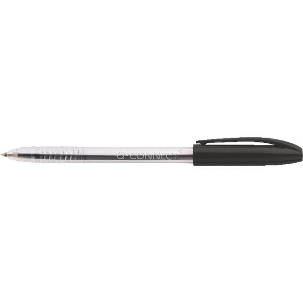 Stick Grip Ballpoint Pen Medium Black (Pack of 20)