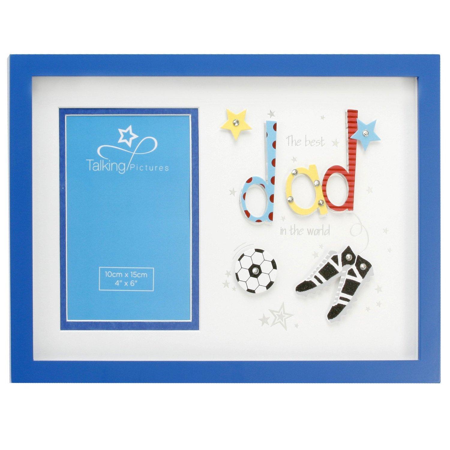Talking Pictures More Than Words 3D Letter Frame 'Dad'– Shop Inc
