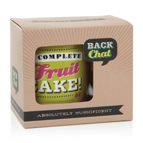Back Chat 13 fl oz 369 ml A Complete Fruit Cake Ceramic Mug For Birthday Or Any Time