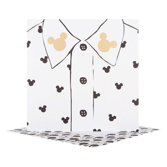 Hallmark Disney Mickey Mouse Blank Card 'Shirt' - Medium