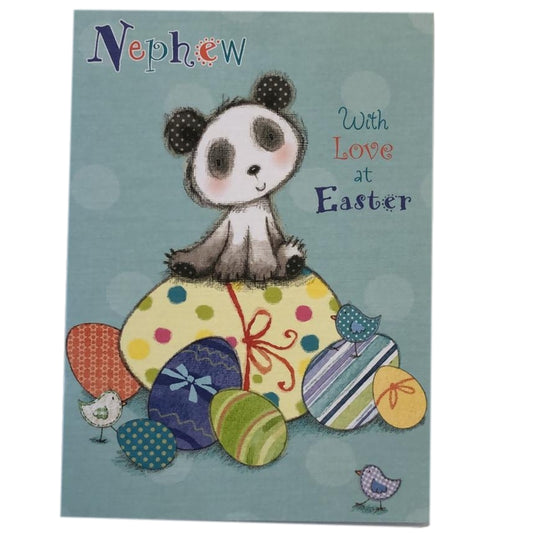 Cute Nephew Nice Verse Easter Greeting Card