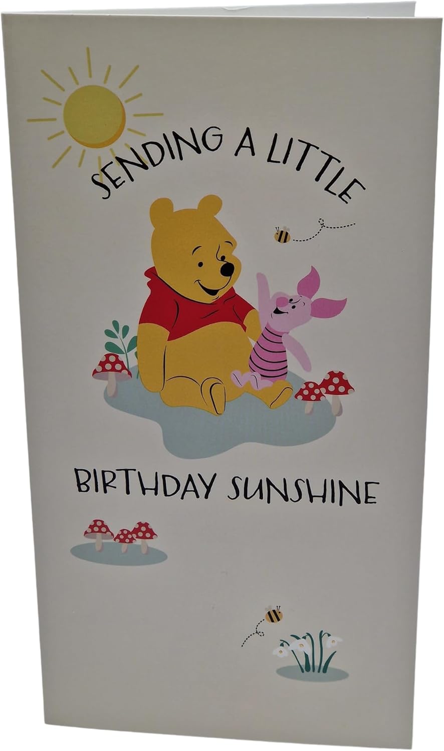 Disney Winnie the Pooh Little Sunshine Birthday Card