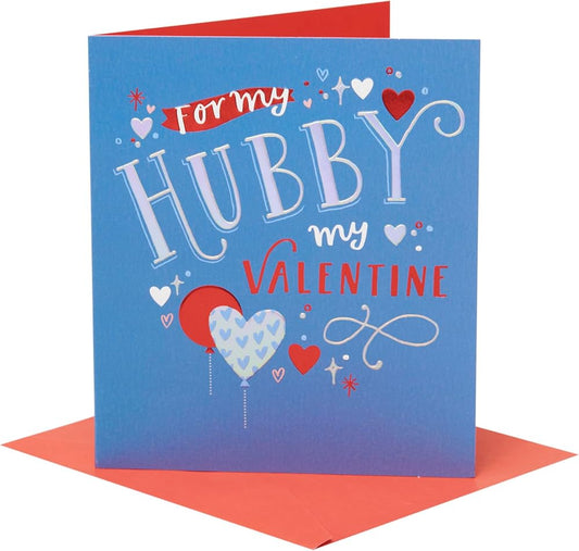 Embellished Design Husband Valentine's Day Card