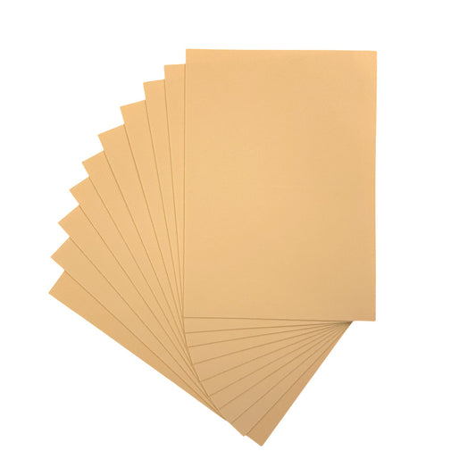 Pack of 200 A4 Peach Coloured EVA Foam Sheets