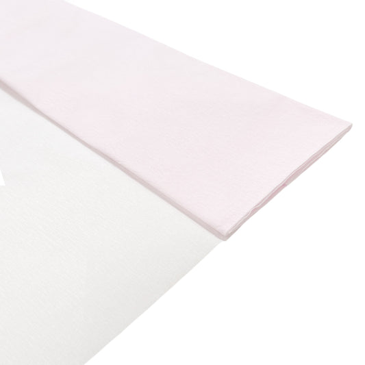 White Crepe Paper Sheet 50cm x 2m 17GSM 35% Stretch Craft Paper