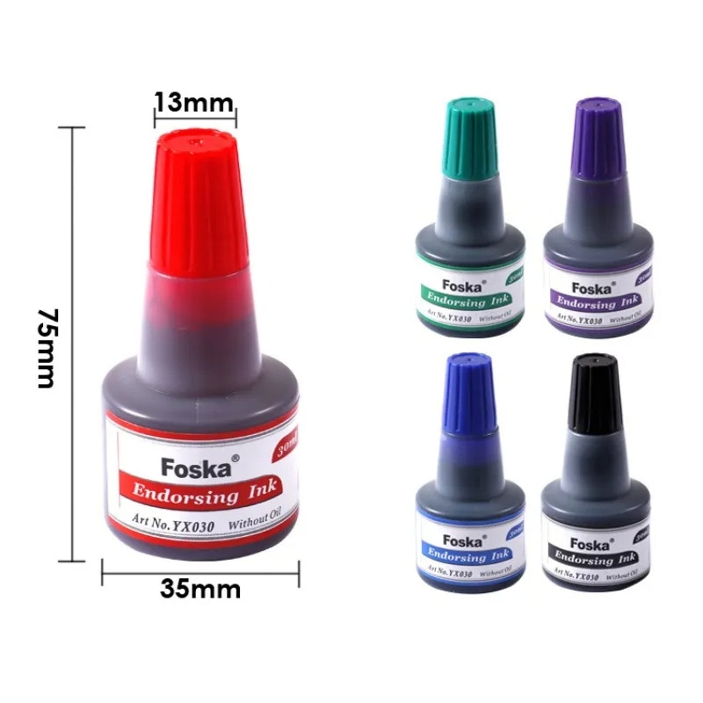 30ml Black Endorsing Ink