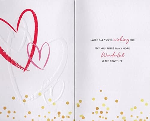 Embellished Daughter & Son-in-Law Wedding Anniversary Card