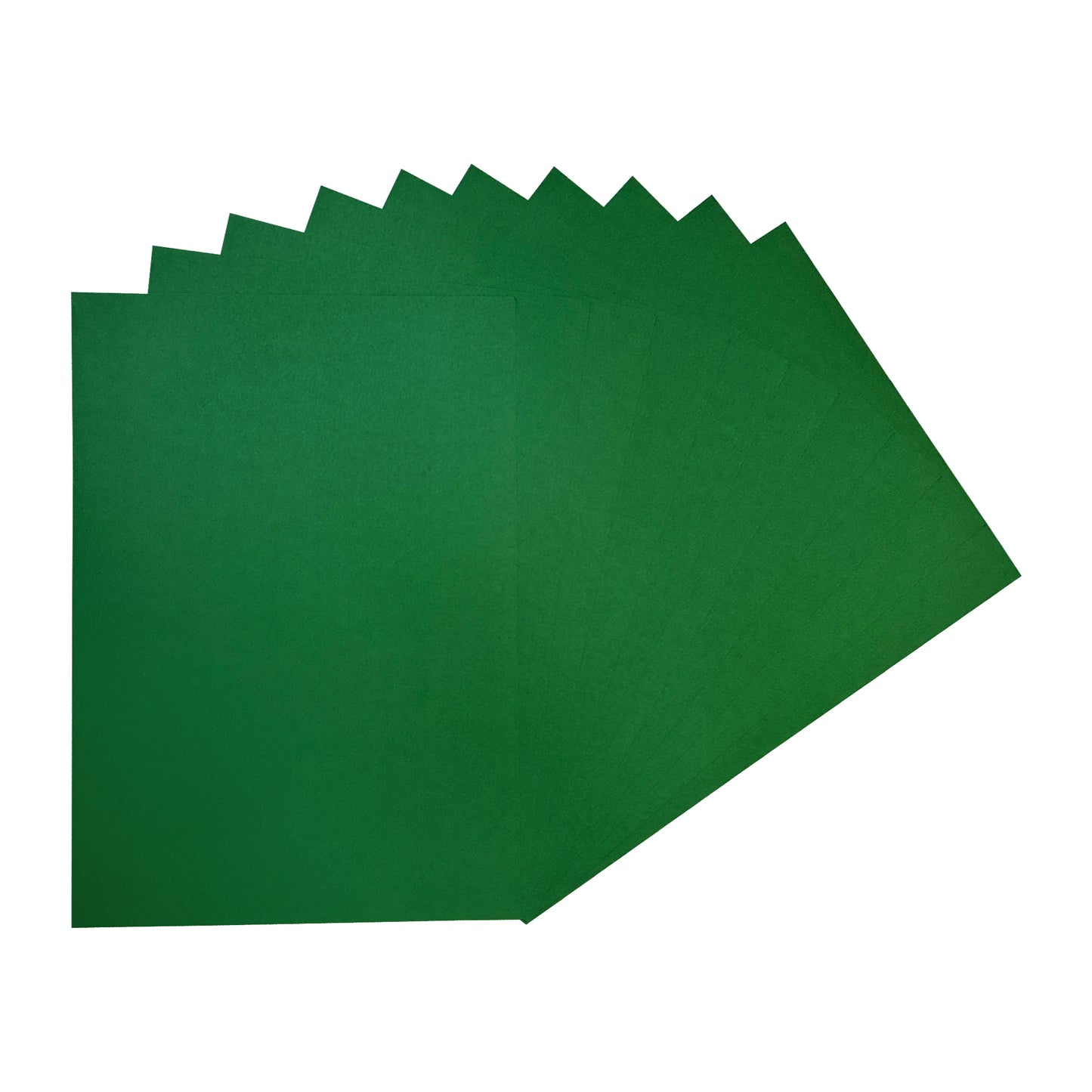 Pack of 250 A4 Dark Green Coloured Card 160gsm Sheets