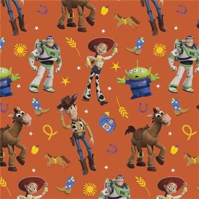Disney Toy Story 5 Rollwrap Wrapping Paper, 2m x 70cm For Birthdays/Weddings/Christmas