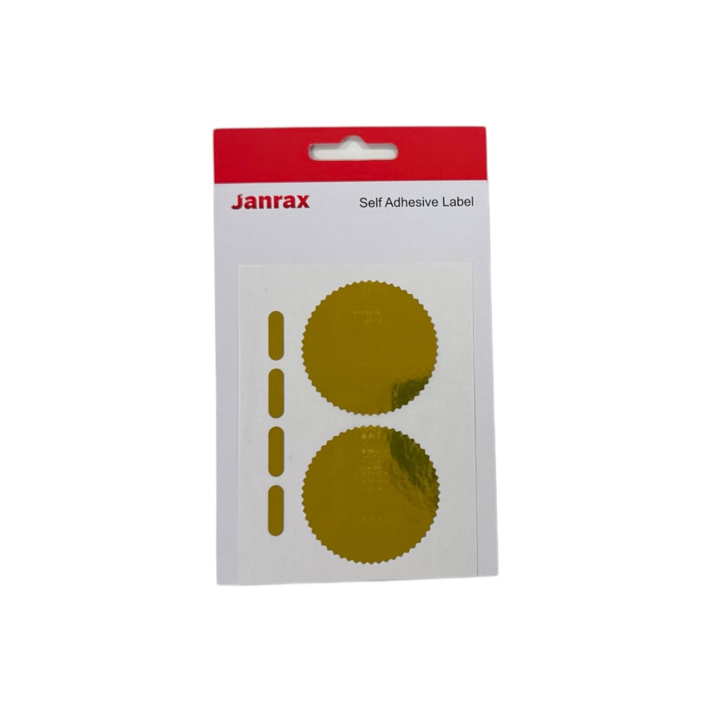 Pack of 36 Gold Foil Company Seals Labels 50mm