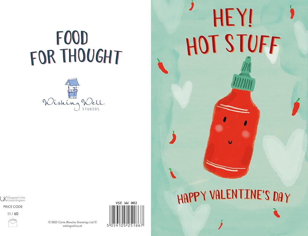 Hot Sauce Funny Valentine's Day Card