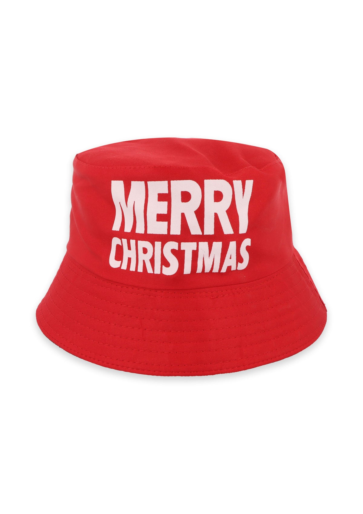 Pack of 3 Merry Christmas Bucket Hats (Adult) - Party Hat Novelty Xmas Fancy Dress Accessory
