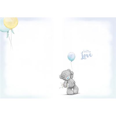 Me To You Bear Bouquet of Balloons Birthday Card
