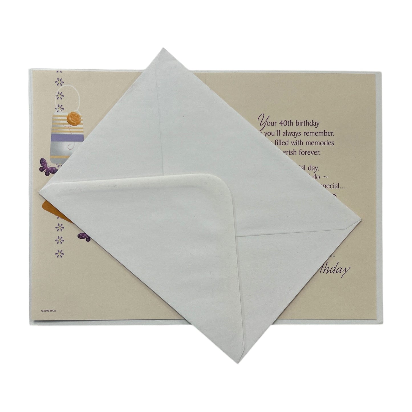 40 Today Handbags & Gifts Design Birthday Card