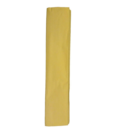 Pack of 10 Yellow Crepe Paper 50 x 200cm by Janrax