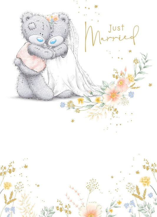 Bears Getting Married Wedding Congratulations Card