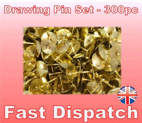 Metal Drawing Pins - Box of 300
